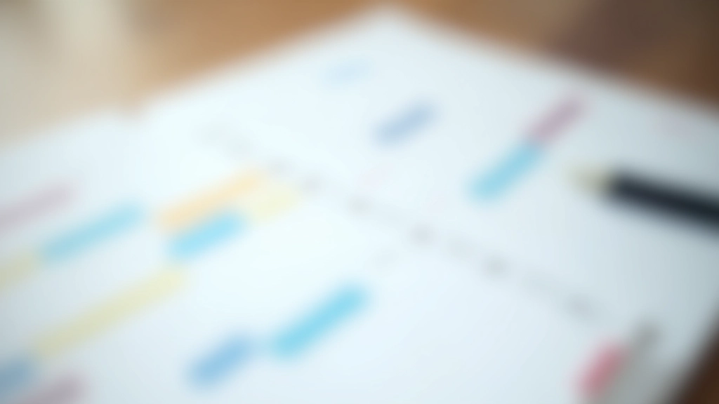 Calendar with clear time blocks marked, color-coded schedule, organized desk setup, minimal background